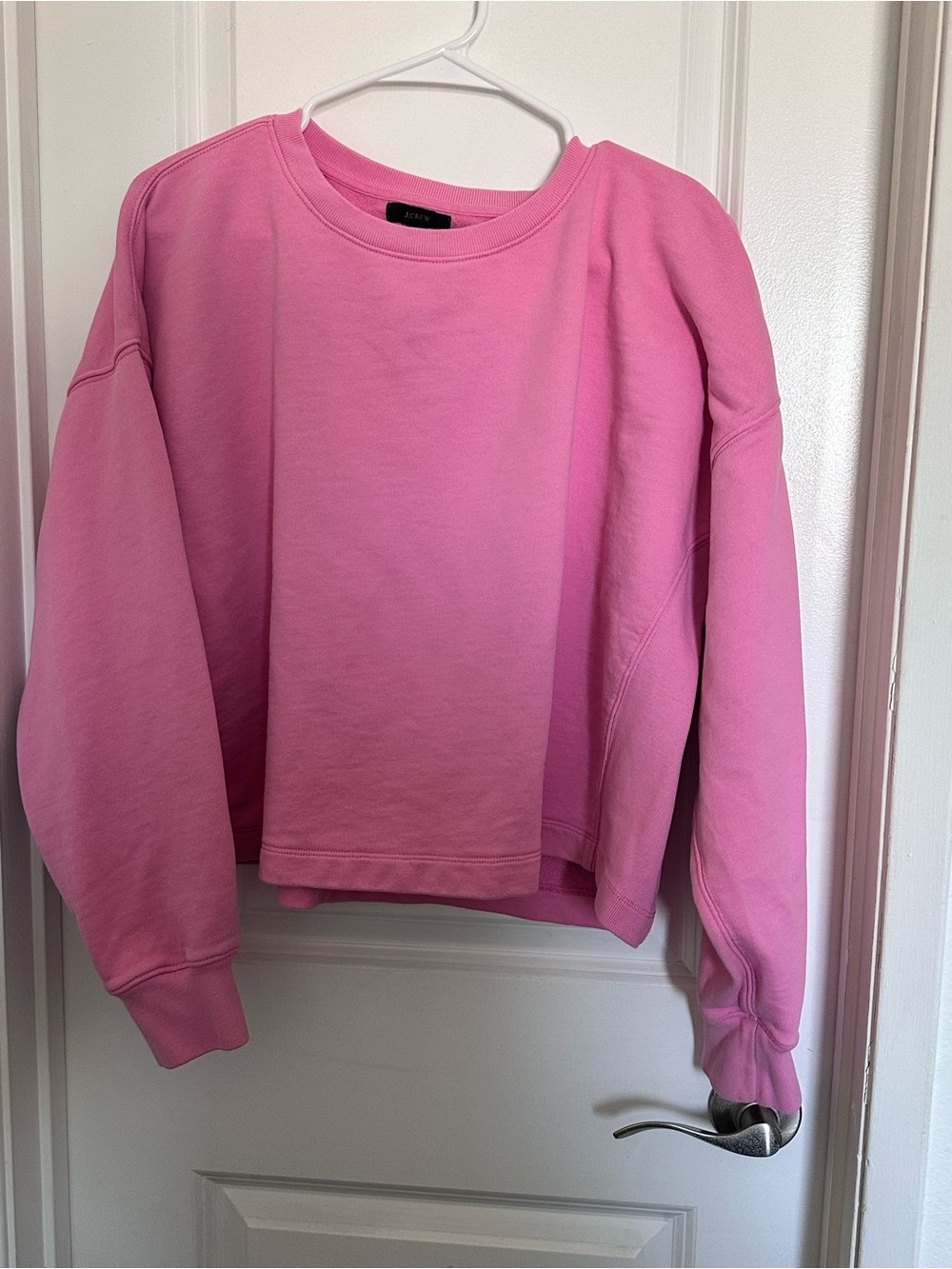 J. Crew Bubblegum Pink Crewneck Sweatshirt